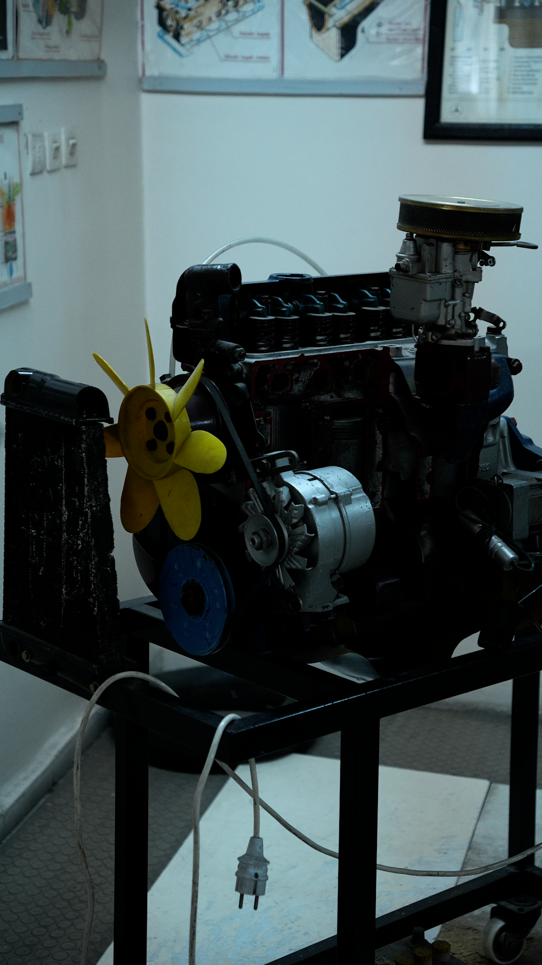 Motor ve mekanik eğitim düzeneği